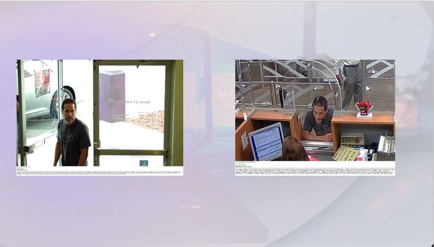Imágenes del otro robo ocurrido en menos de media hora.