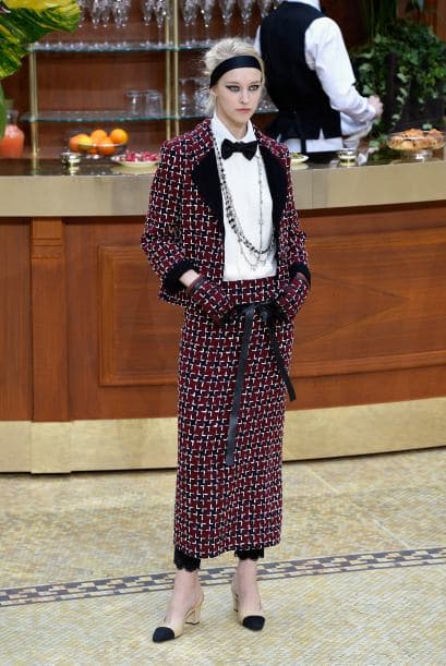 Un toque masculino con detalles sumamente femeninos. Los cuadros y diseños con patrón regresan.