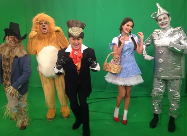 El día que se disfrazó de Dorothy, del Mago de Oz, Ana Patricia ya estaba embarazada de Giulietta.