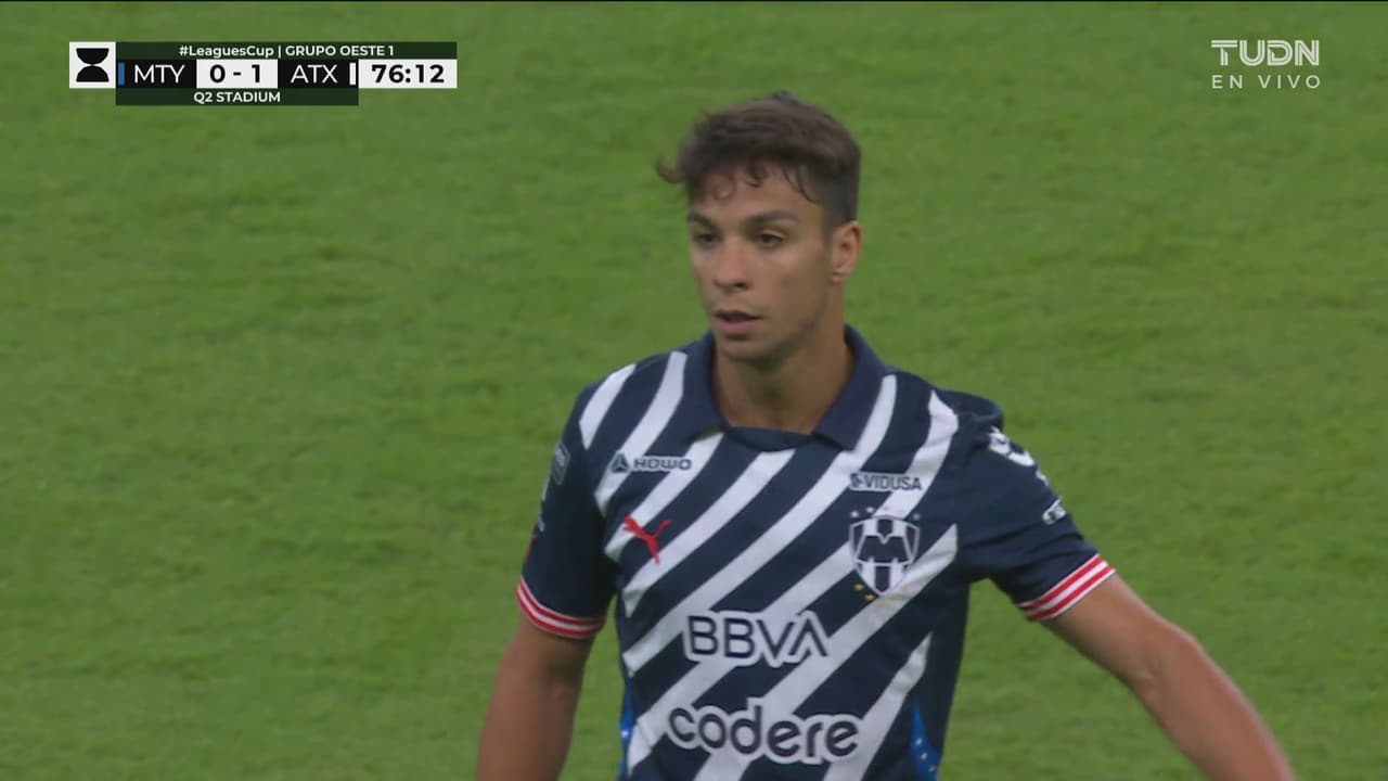 Debuta Óliver Torres con Monterrey en juego de Leagues Cup