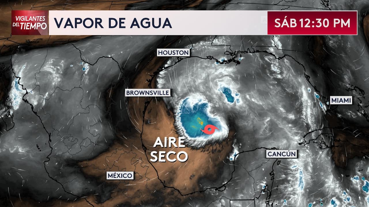 Una masa de aire seco proveniente de Tamaulipas y el este de México es lo que ha provocado que Beryl esté desorganizado en las aguas del Golfo de México, indica nuestro meteorólogo Anthony Ortiz.