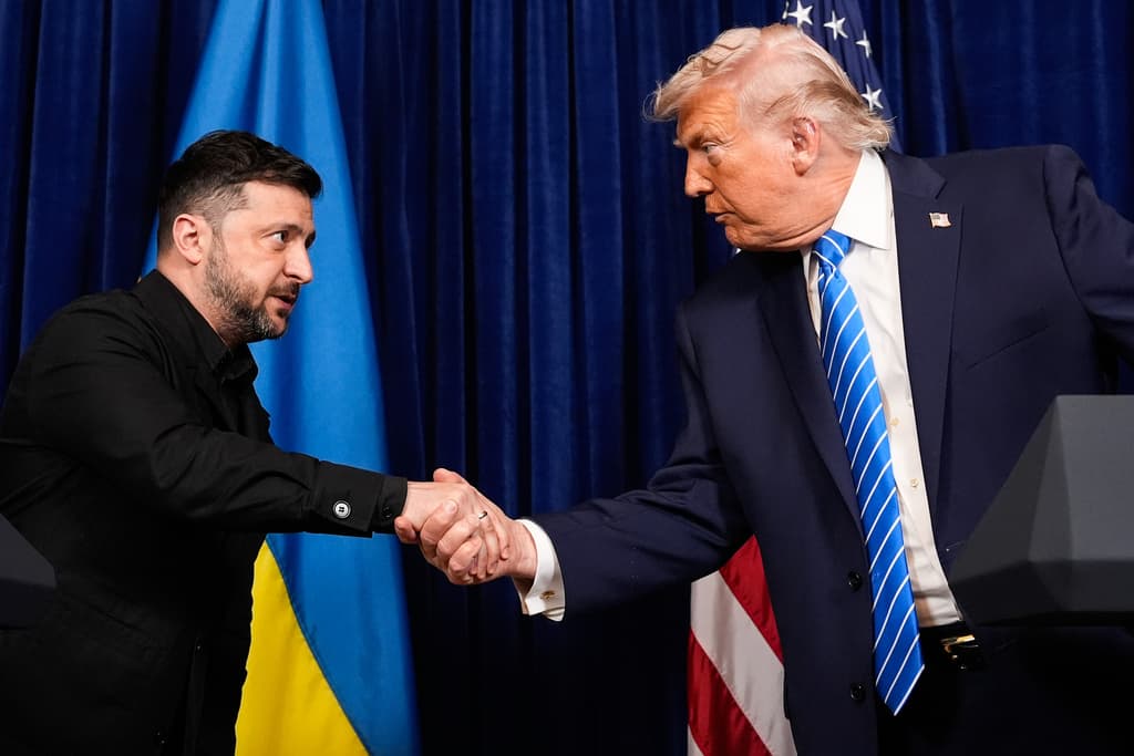 Trump anuncia "grandes avances" en el plan de paz para Ucrania tras reunirse con Zelensky en Mar-a-Lago