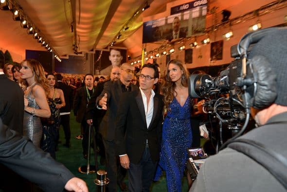 Shannon de Lima se veía guapísima y Marc ni se diga, todo un galán.