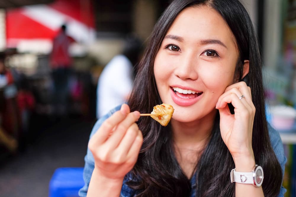 También preparan muchos dumplings, sobre todo que estén redonditos y que parezcan una coronita de oro.