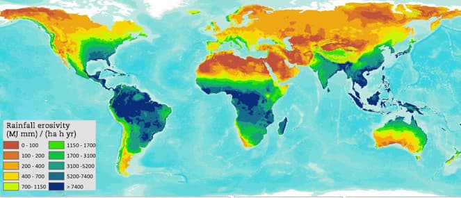 La razón por la que los trópicos son más propensos a la erosión del suelo