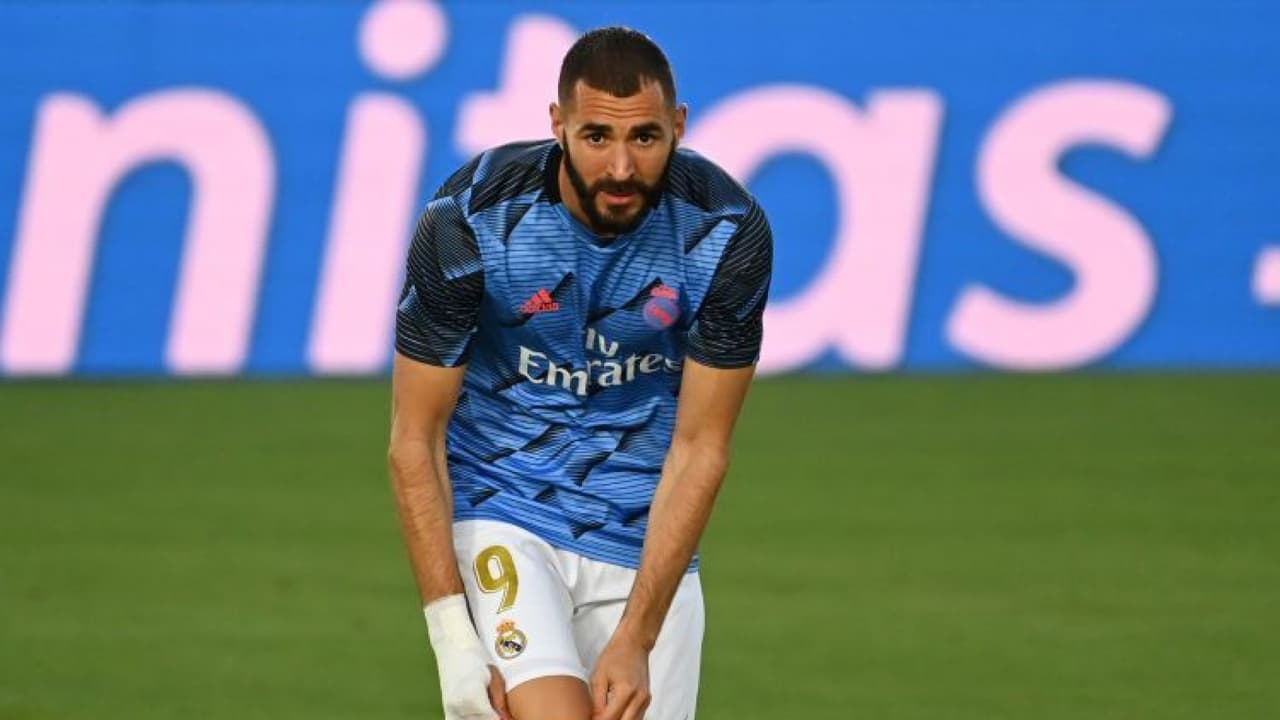 Karim Benzema vuelve a los entrenamientos con el Real Madrid