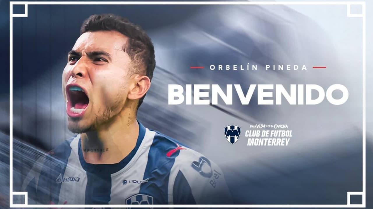 Oficial: Orbelín Pineda es nuevo refuerzo de Monterrey para el Apertura 2026