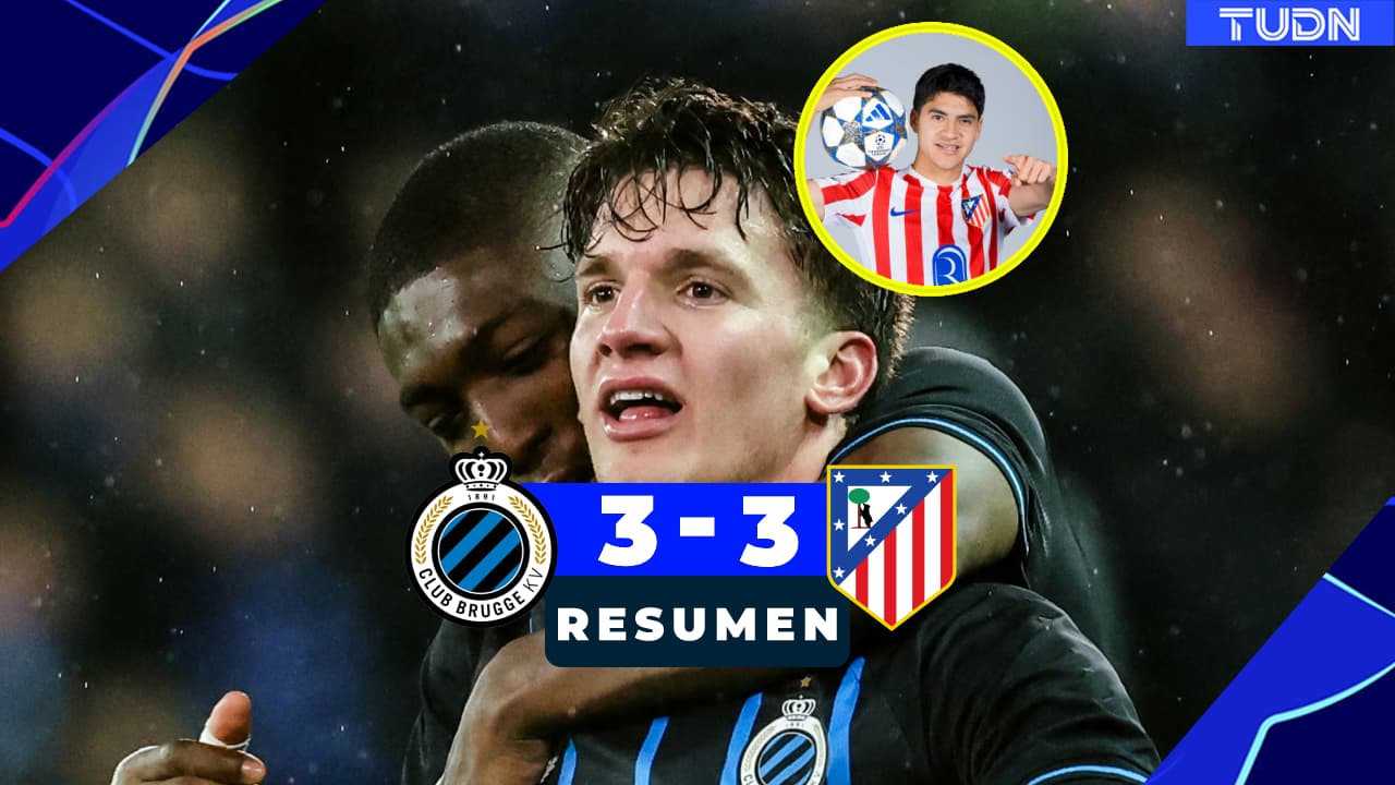Brujas vs. Atlético de Madrid EN VIVO por Champions League: goles, resumen y resultado del partido 