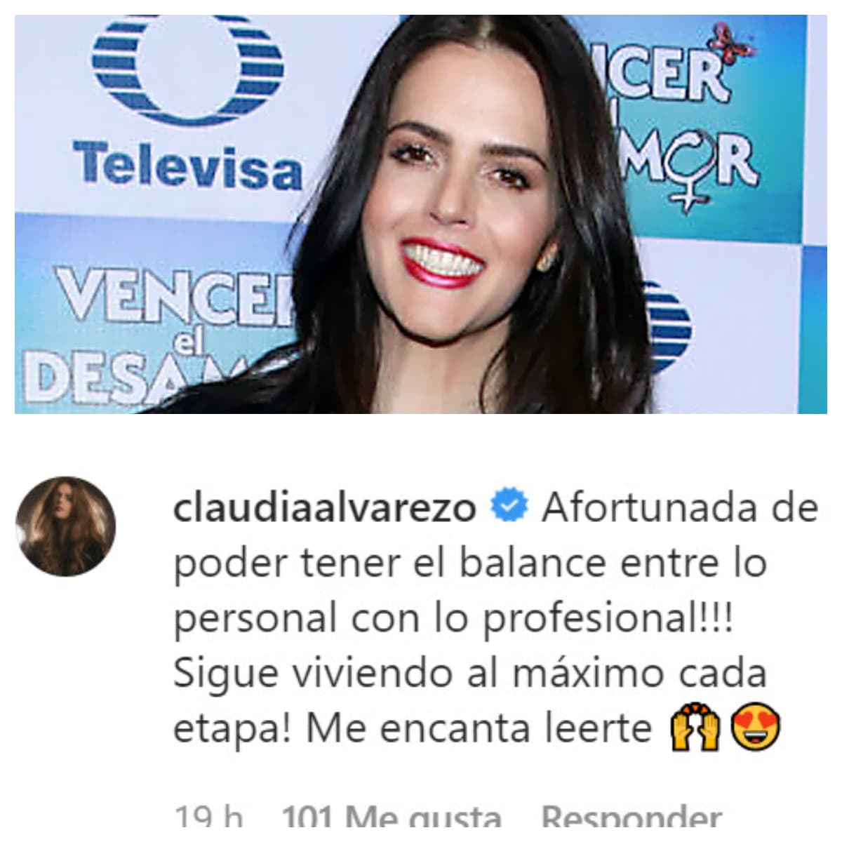 Otra 
<b><a href="https://www.univision.com/famosos/si-eres-madre-y-trabajas-puedes-ayudar-a-la-actriz-mexicana-claudia-alvarez-conoce-que-le-pasa-con-su-bebe-video" target="_blank">reciente mamá primeriza, Claudia Álvarez</a></b>, también le dejó un comentario respecto al "balance" entre ser madre y una mujer trabajadora. 
<br>