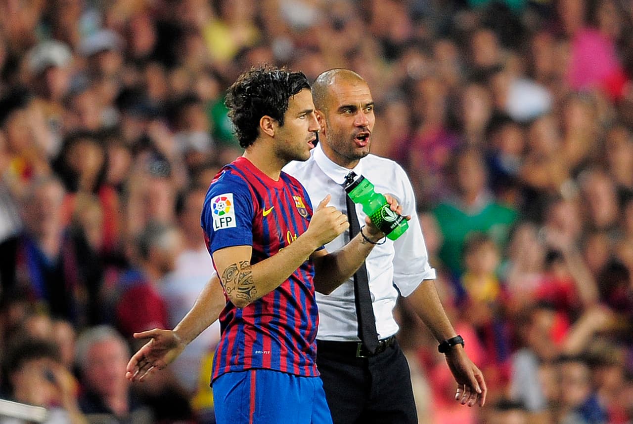 Cesc Fàbregas | El canterano de Barcelona no terminó de entender el juego horizontal de Guardiola, por lo mismo no logró adaptarse.