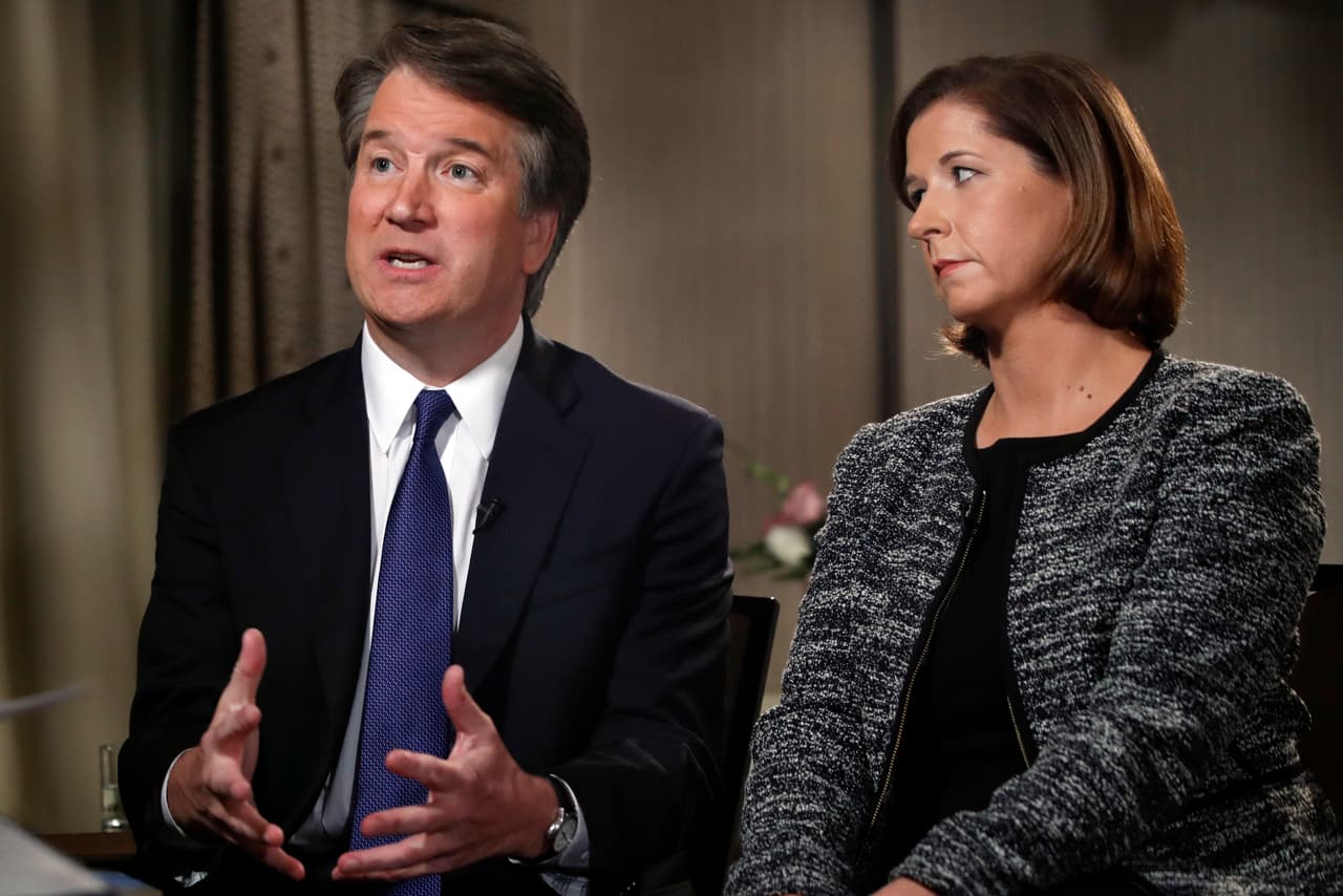 "No me voy a ninguna parte": el juez Brett Kavanaugh niega las acusaciones en su contra en entrevista con Fox