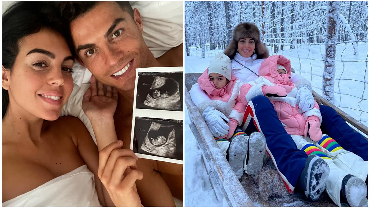 La pareja de Cristiano Ronaldo vive su propio cuento de Navidad en el Polo Norte con sus 4 hijos