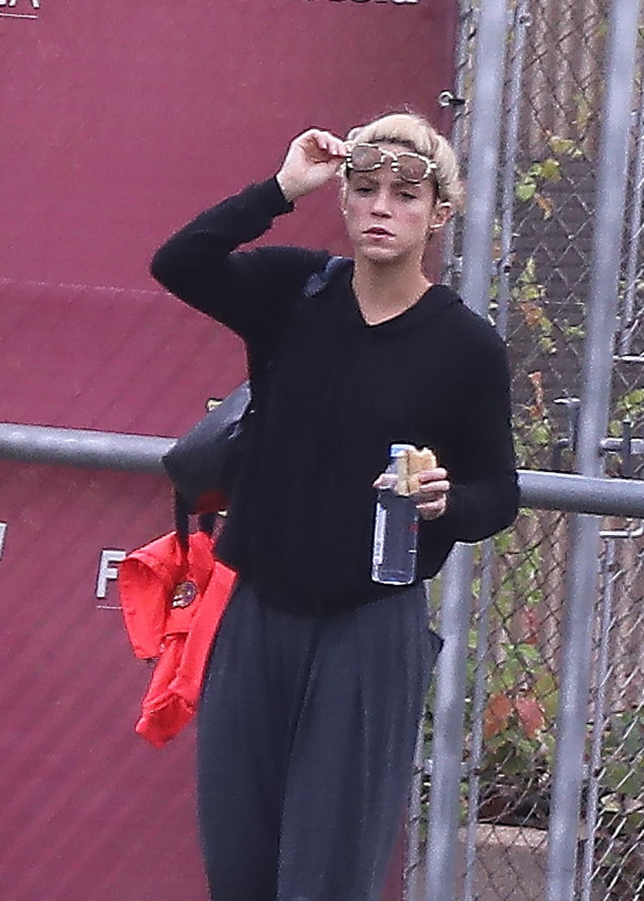 Así que a la cantante no le quedó más que tomar aire y darle tiempo a su hijo.