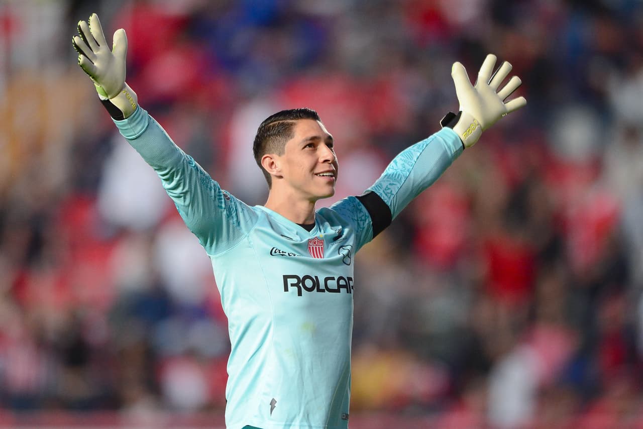 Agónico empate de Necaxa fue festejado por Hugo González tras el 1-1 ante San Luis.