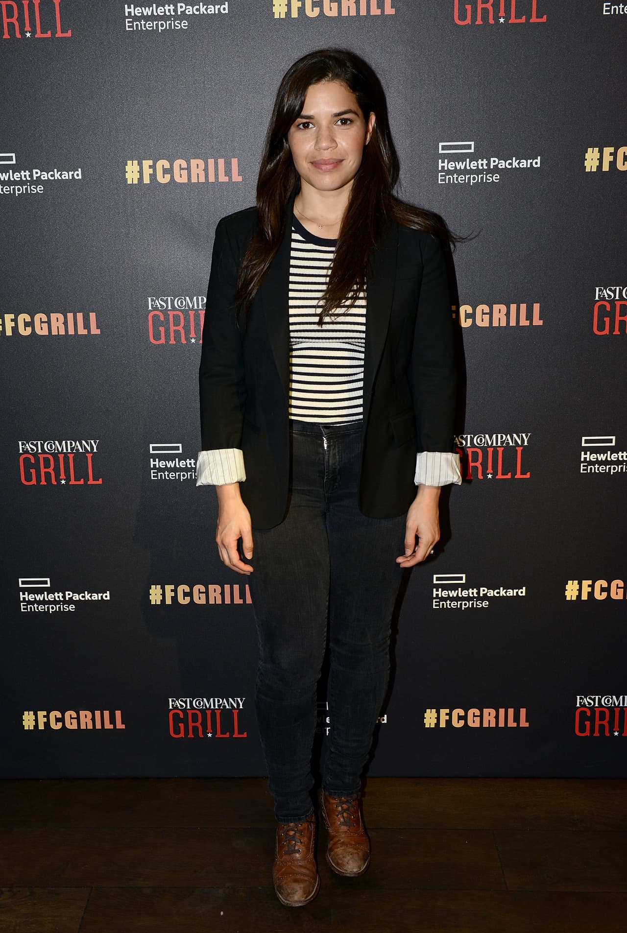 “La importancia de que los latinos voten en Estados Unidos no es un asunto de latinos. Es un asunto de estadounidenses”, dijo la actriz de ascendencia hondureña America Ferrera.