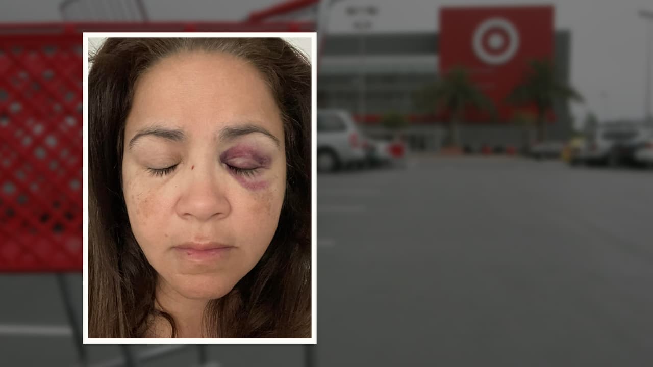"Como mujer nunca me siento segura": Madre denuncia que un desconocido la golpeó en un Target de Houston
