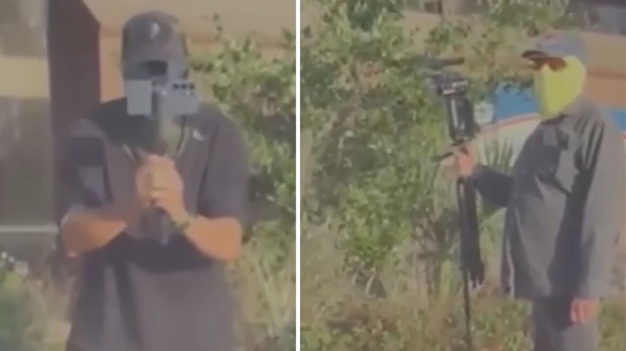 Ocala: denuncian hombres enmascarados grabando; policía dice que es legal