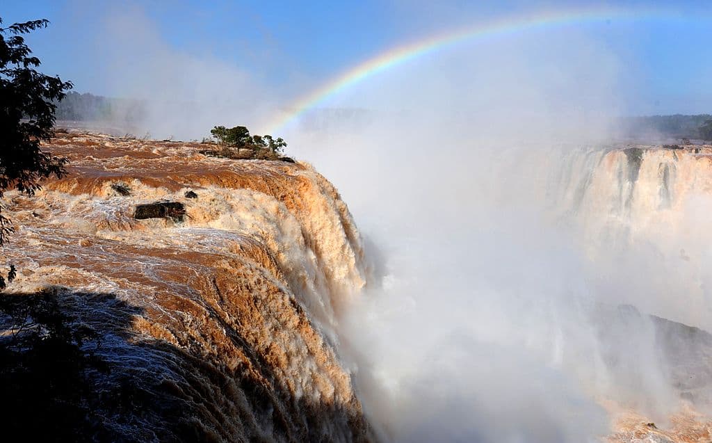 Las
<b>Cataratas de Iguazú</b>, entre Brasil y Argentina.