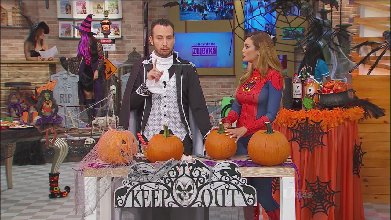 ¡Qué miedo! Adrián se transformó en un vampiro muy peligroso.