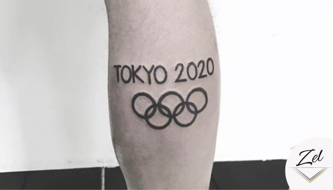 María Zel subió la imagen de un tatuaje alusivo a los Juegos Olímpicos de Tokyo 2020 y las redes sociales nos divertieron un poco.