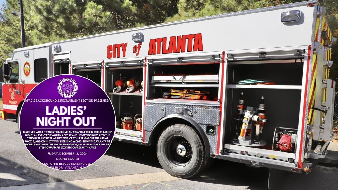Atlanta Fire Rescue ofrece trabajo a mujeres y les paga su entrenamiento como bomberas