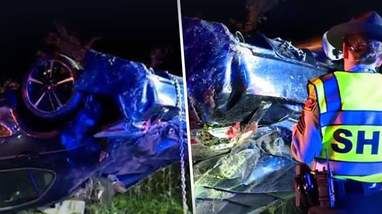 Mujer muere tras chocar y volcar su auto en Wake Forest   