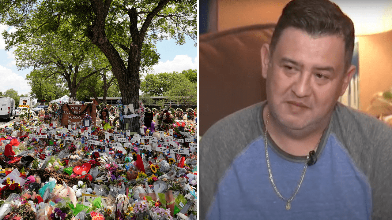 El maestro Arnulfo Reyes, de la primaria Robb de Uvalde, cuenta su experiencia en el tiroteo
