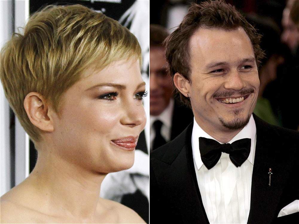 Heath Ledger y Michelle Williams en la pelicula Brokeback Mountain