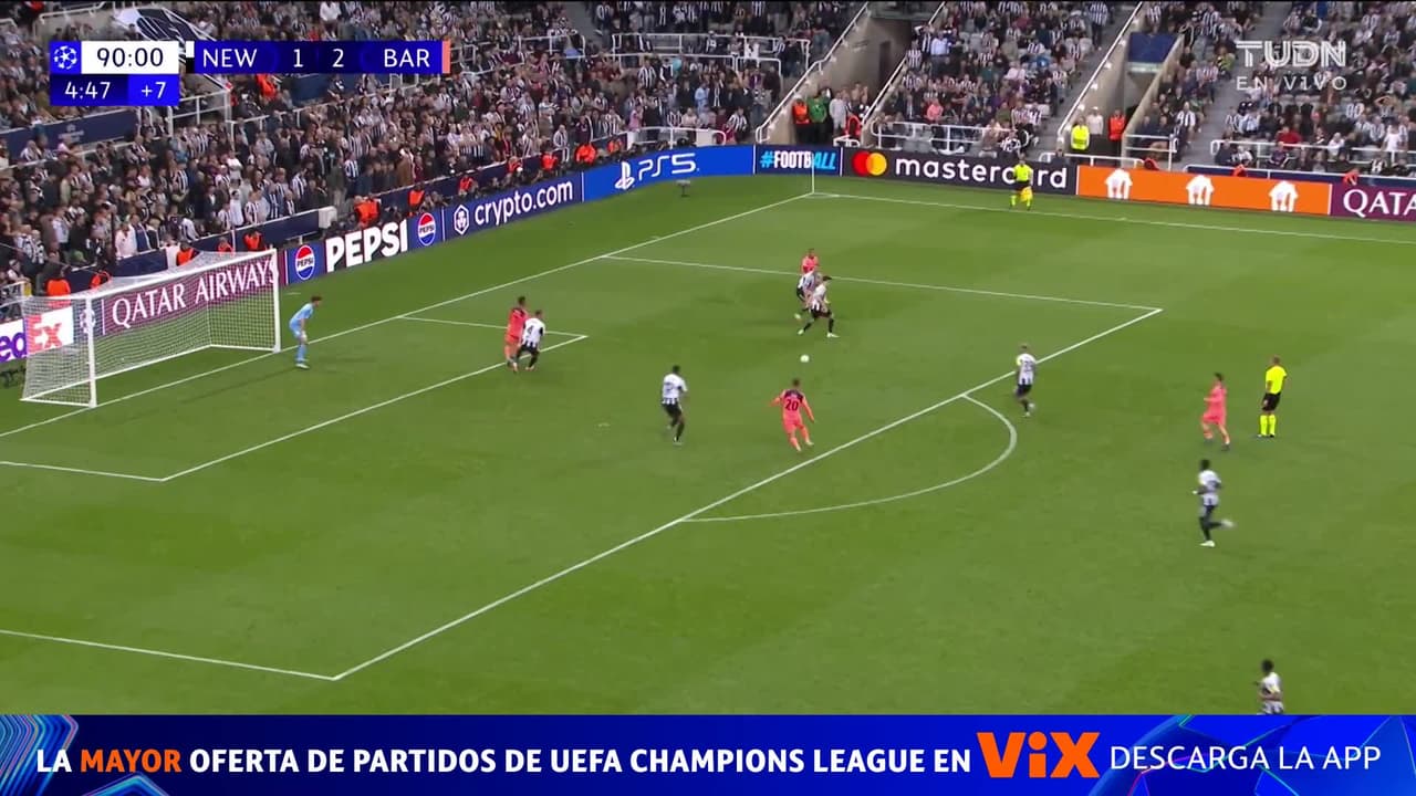 ¡ATAJADÓN DE POPE! Era el tercero del Barça pero el inglés hizo una gran parada