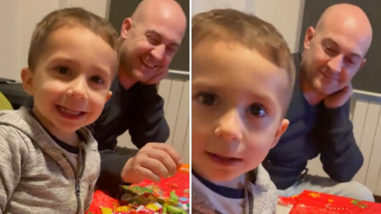 Niño intenta no enojarse cuando pierde, pero sus gestos lo delatan: “Seguro es Aries”