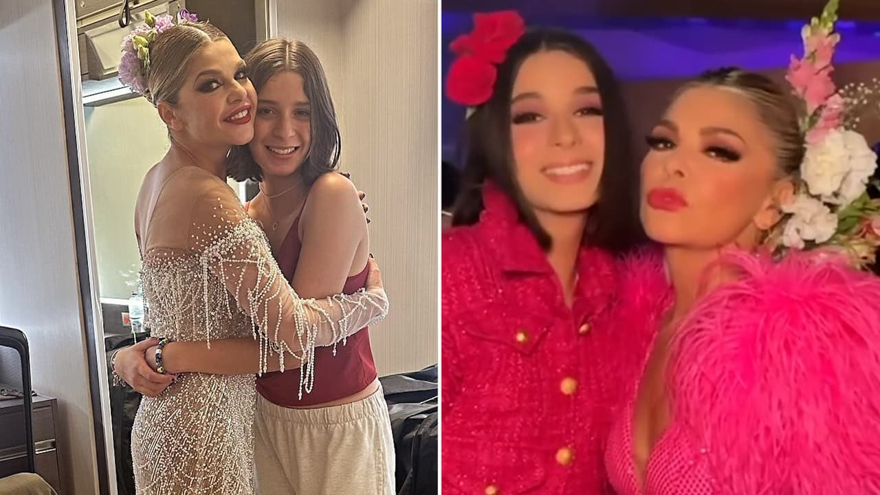Hija de Itatí Cantoral sorprende al cantar “como los ángeles” en concierto junto a su mamá