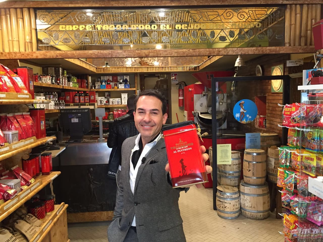 Comprando recuerditos