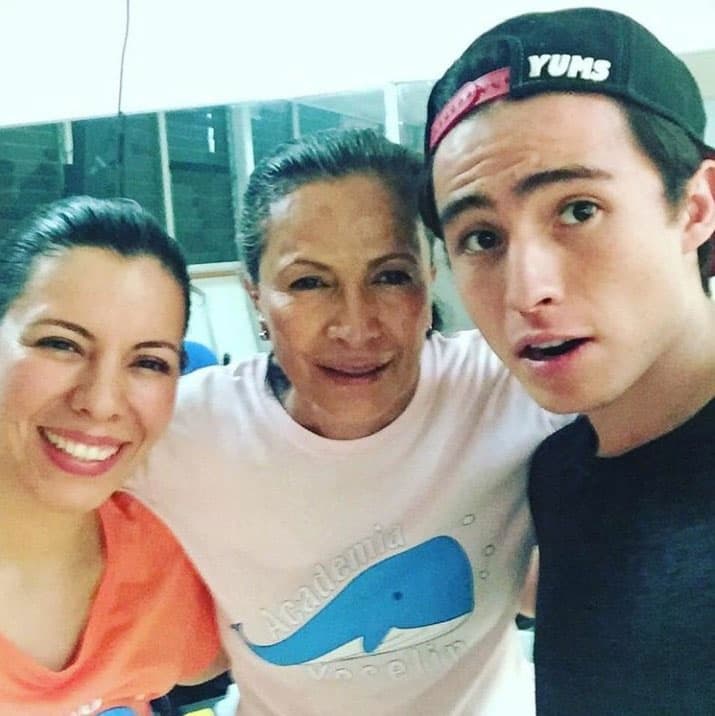 <b>Patricia Reyes Spíndola</b> ha sido su maestra en algunos talleres de actuación.