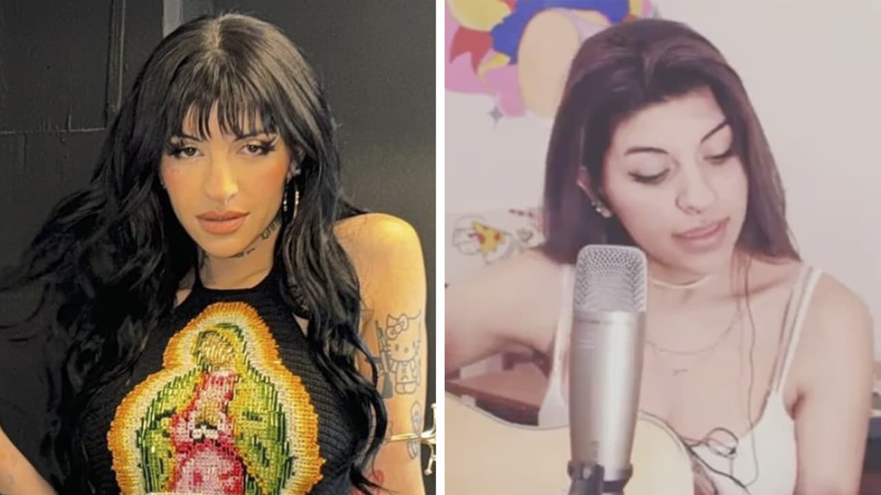 Irreconocible: así se veía Cazzu antes de ser famosa y sin tatuajes