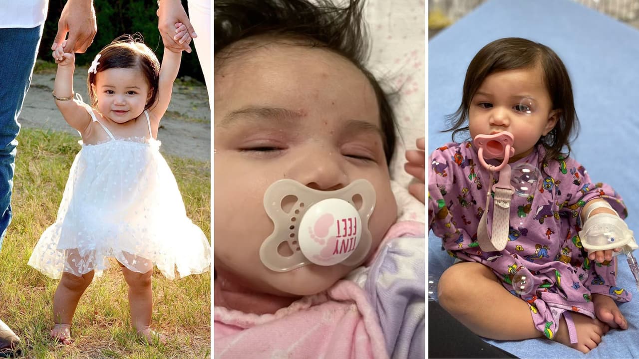 Alaia Hernández, la pequeña de 2 años que padece un trastorno inmune y lucha por conseguir un caro tratamiento