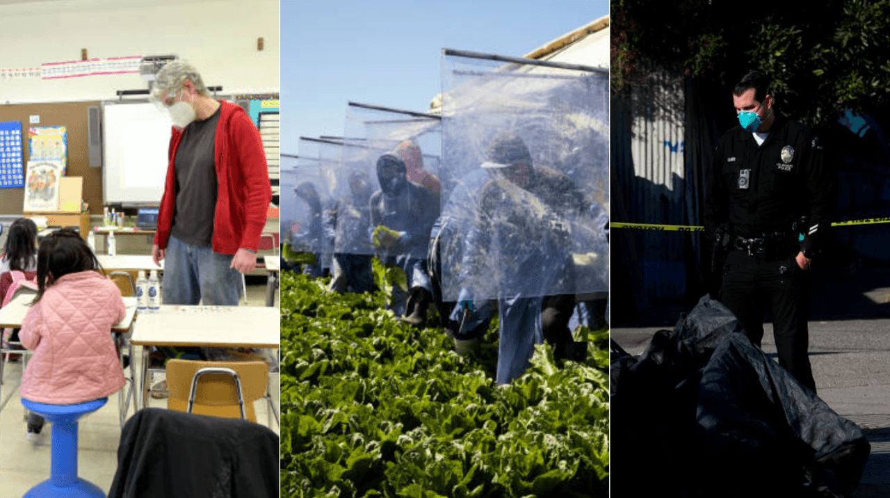 Maestros, trabajadores de supermercados y agricultores, en la lista de prioridad para la vacuna