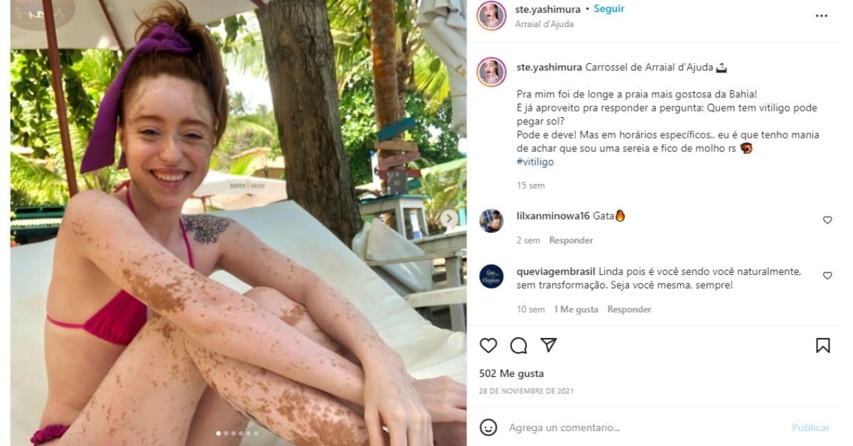 modelo brasileña Stephanie Yashimura