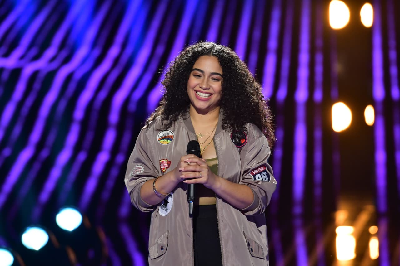 Todavía no empezaba a cantar cuando Jessica, residente de Texas, ya mostraba un gran carisma.