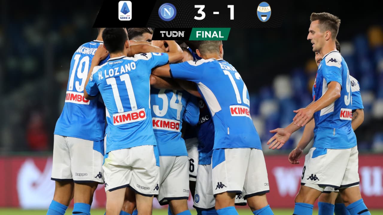 Más minutos para 'Chucky' Lozano y nueva victoria del Napoli