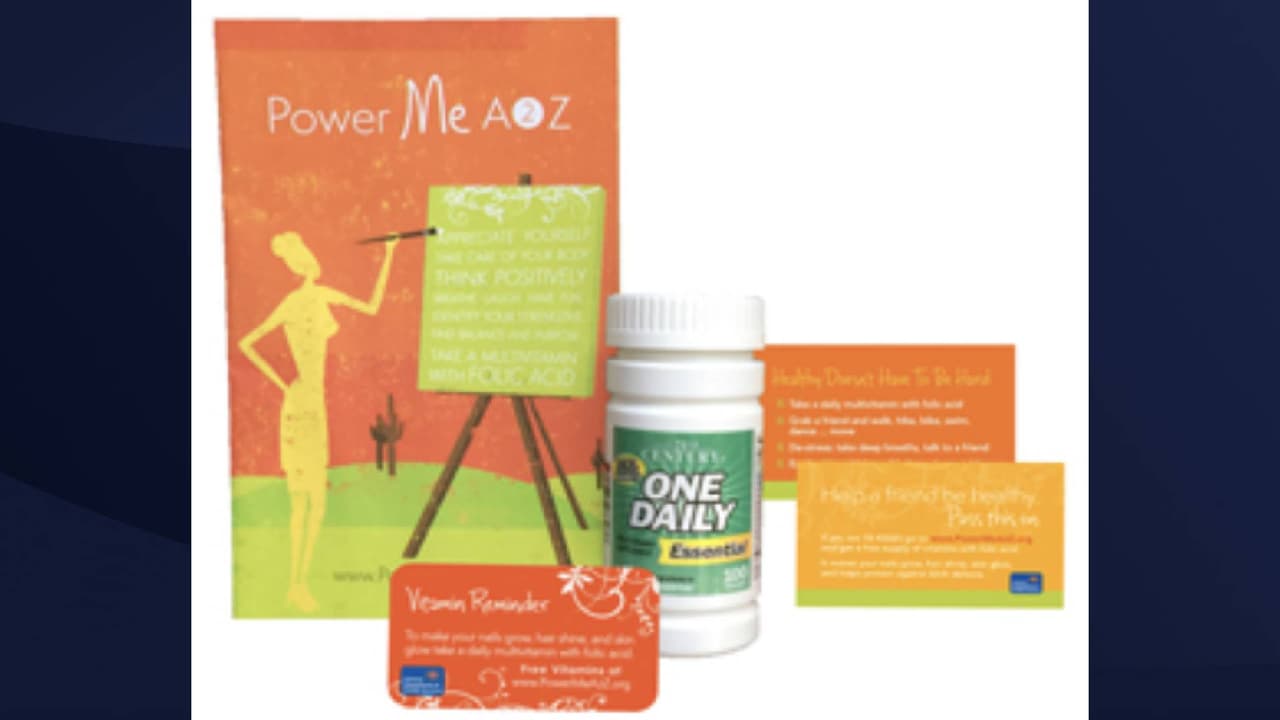 Regalan suplementos vitamínicos a mujeres de Arizona