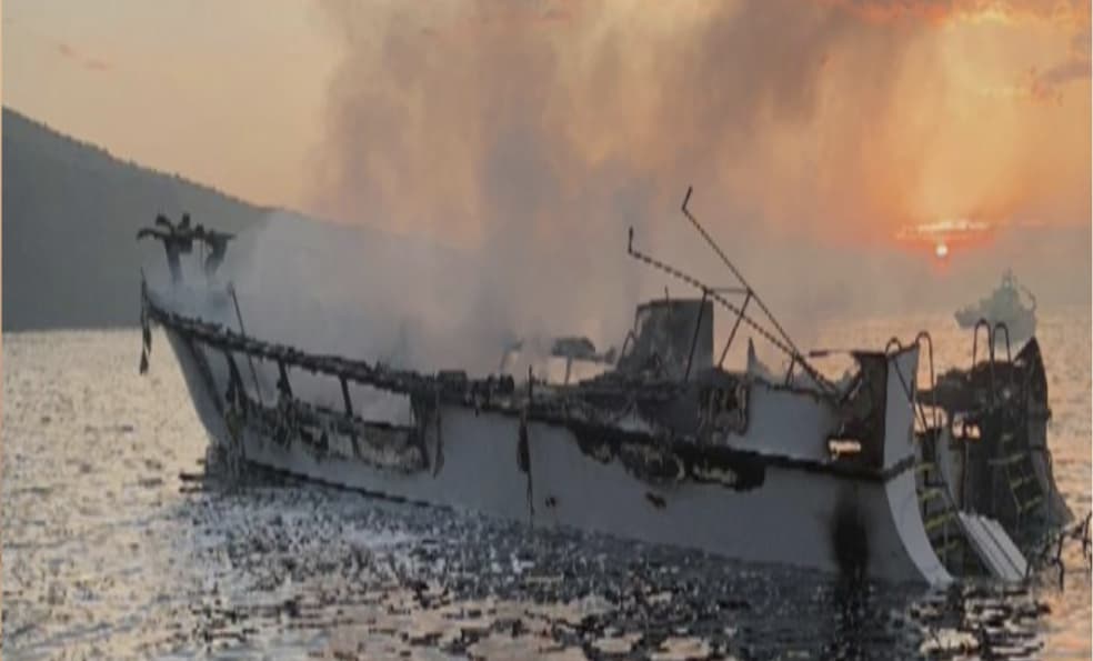 Acusan de homicidio al capitán del barco Conception tras incendio que cobró la vida de 34 personas en Santa Bárbara
