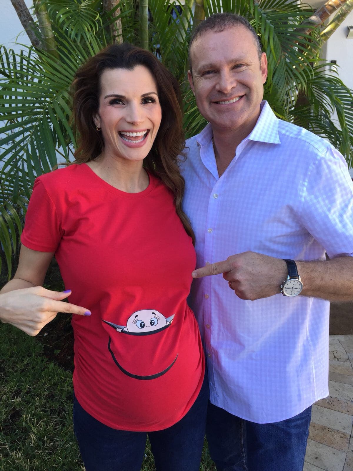 La cesárea de Cristy ya estaba programada y los dos estaban listos para el gran momento.