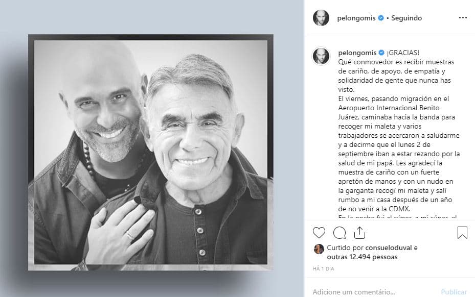 Al pie de esta imagen, Suárez Gomís escribió: "¡Gracias! Qué conmovedor es recibir muestras de cariño, de apoyo, de empatía y solidaridad de gente que nunca has visto".