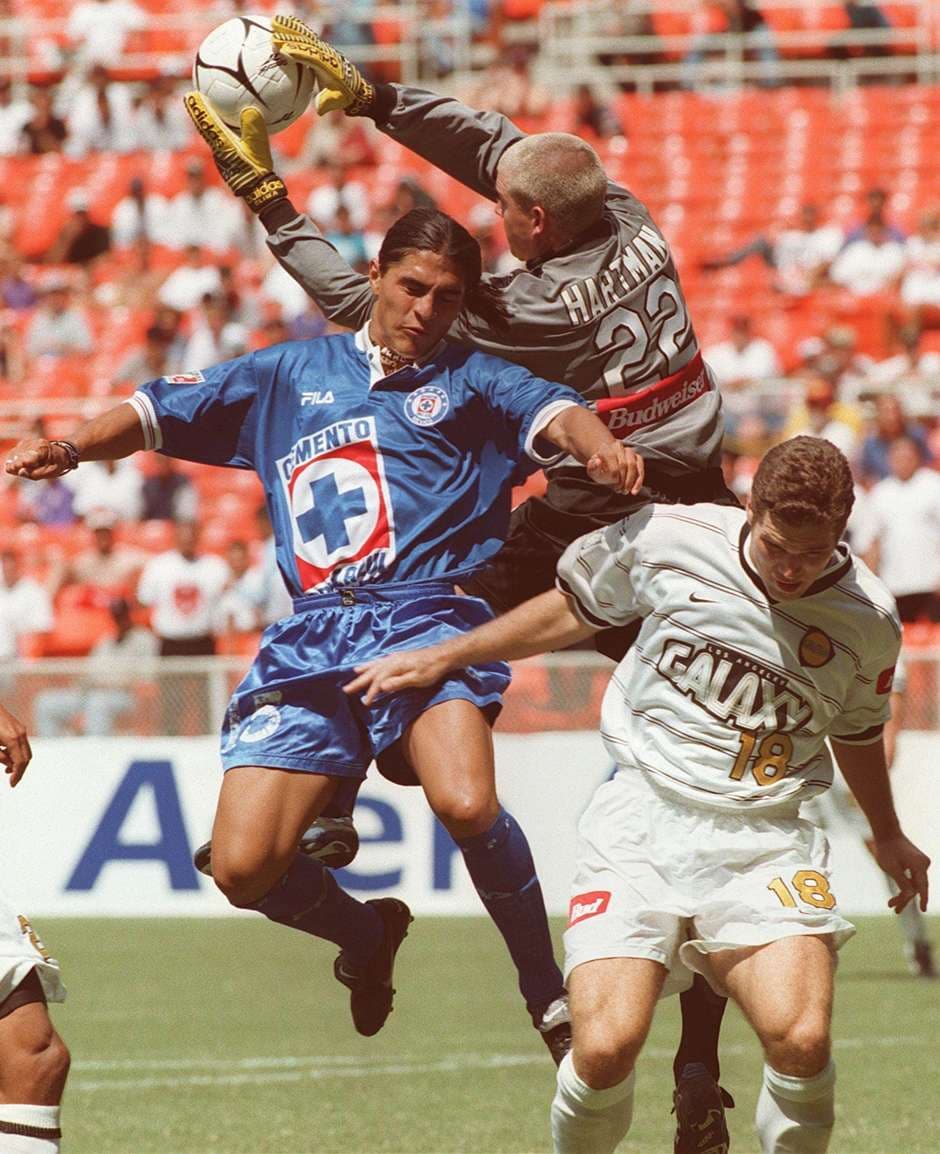 Paco Palencia, Kevin Hartman Cruz Azul vs Galaxy