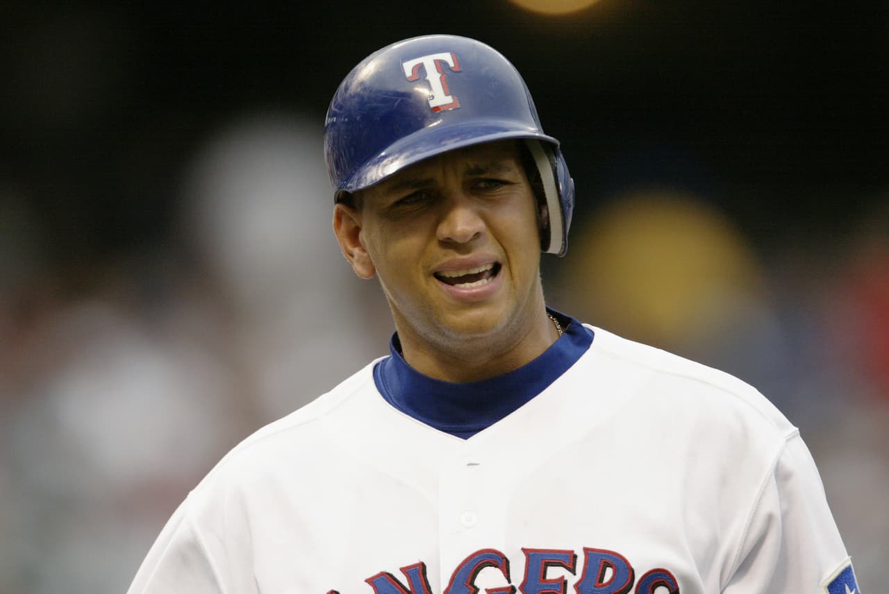 4. Alex Rodríguez (Texas Rangers - 2001) - 10 años por 252 millones de dólares.