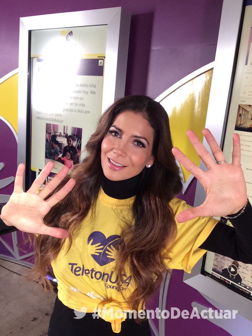 Paty Manterola te invita a que nomines a tus amigos a donar.