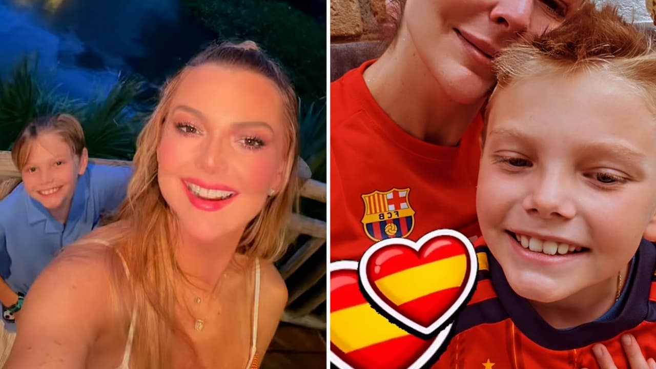 Marjorie de Sousa responde a críticas hacia su hijo por apoyar a España en el Mundial de Futbol