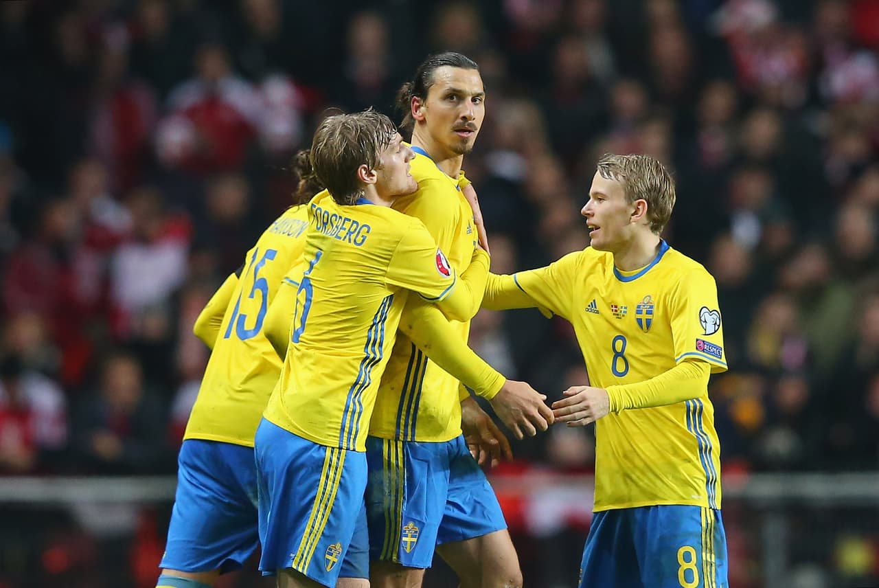Dinamarca 2-2 Suecia: Ibrahimovic ajusta cuentas con Dinamarca y lleva a Suecia a la Euro
