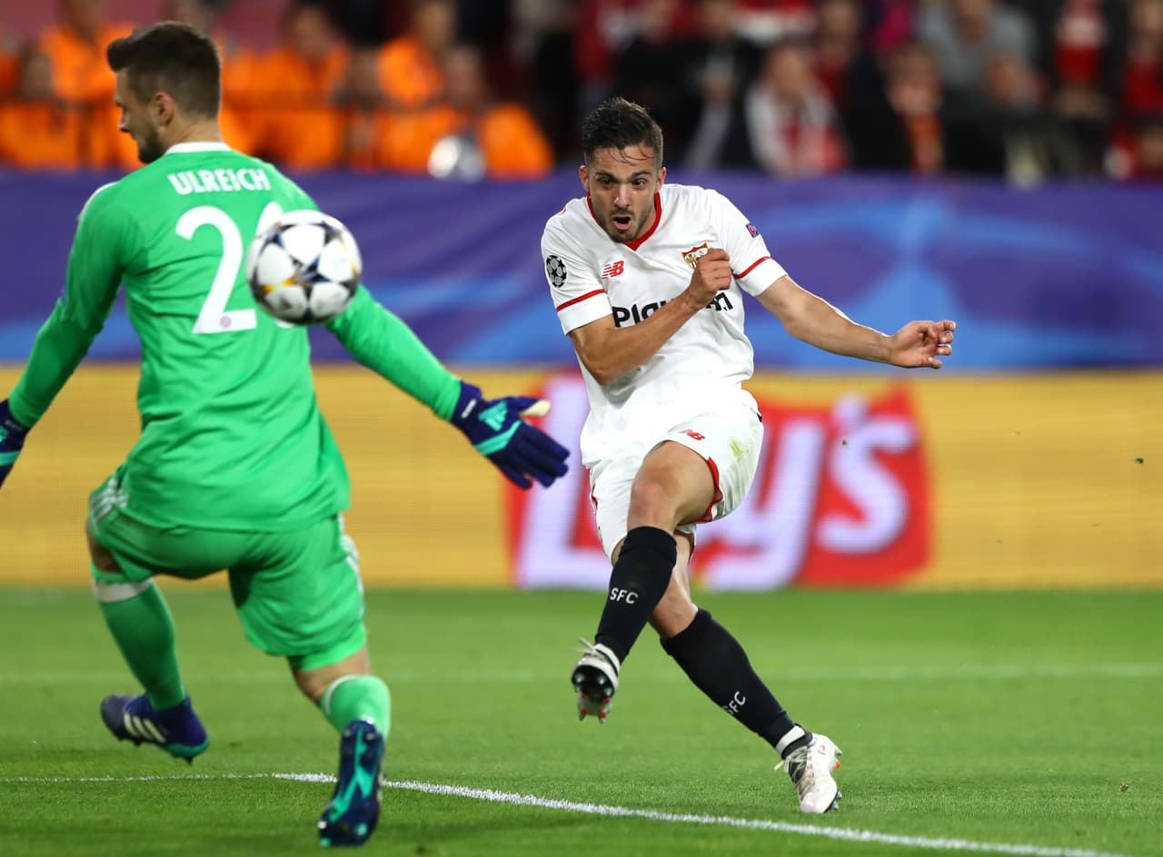 Sin embargo, fue el propio Sanabria que tras pase de Sergio Escudero puso el 1-0 al minuto 32 del primer tiempo.