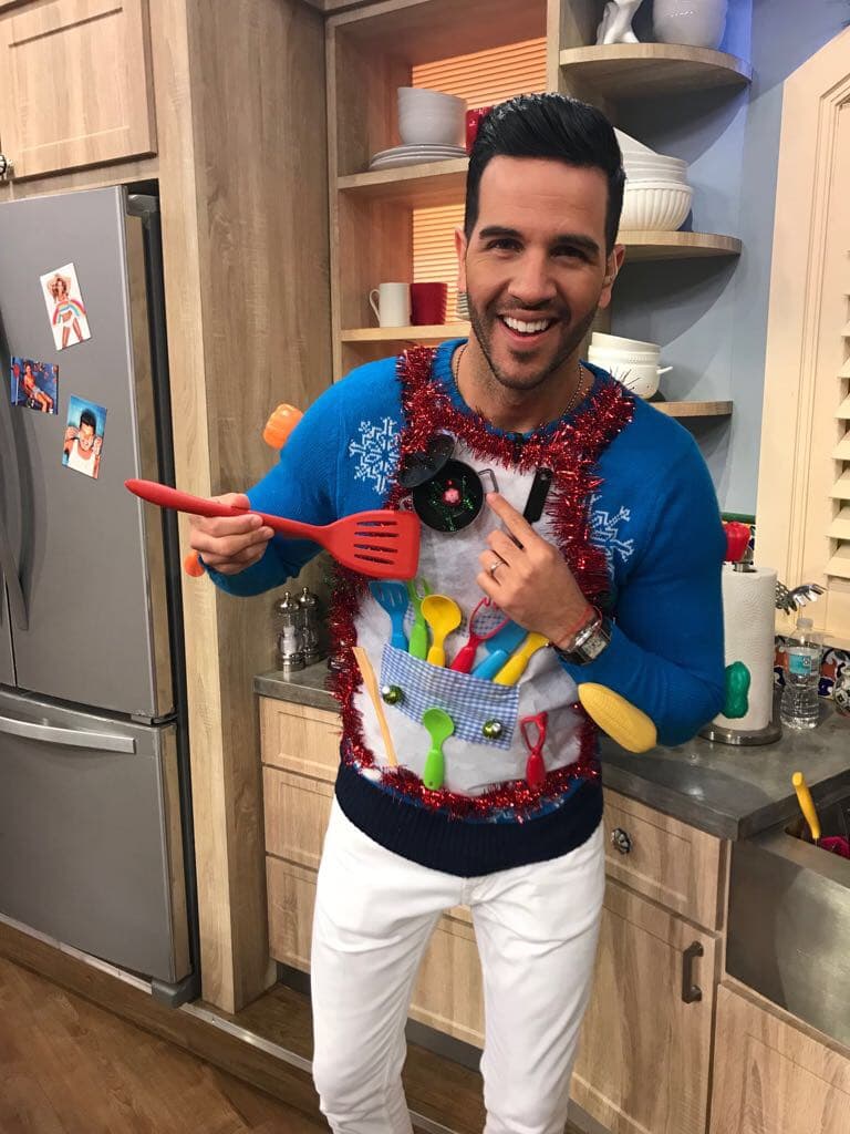 Con este modelito, nuestro chef se prepara para prepararnos un delicioso platillo esta Navidad.